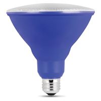 Feit Electric PAR38/B/10KLED/BX LED Bulb, Flood/Spotlight, PAR38 Lamp, E26 Lamp Base, Blue Light 4 Pack 