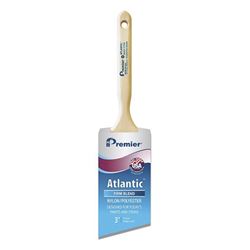 Premier Atlantic 17333 Paint Brush, 3 in W, Nylon/Polyester Bristle 