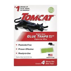 Tomcat 0362710 Mouse Glue Trap, 4/PK, Pack of 12 