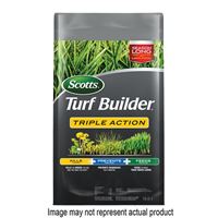 Scotts Turf Builder 26002A Triple-Action Fertilizer, 50 lb Bag, Granular, 16-0-1 N-P-K Ratio 