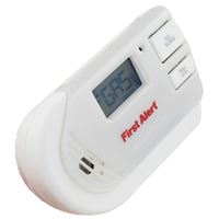 FIRST ALERT 1039760 Explosive Gas/Carbon Monoxide Alarm, Digital Display, 85 dB, Alarm: Audio 