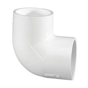 IPEX 435524 Pipe Elbow, 2 in, Socket, 90 deg Angle, PVC, SCH 40 Schedule