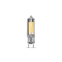 Feit Electric BP20G8.6/830/LED LED Bulb, Specialty, T4 Lamp, 20 W Equivalent, G8.6 Lamp Base, Dimmable, Clear 
