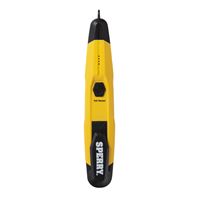 Sperry Instruments VD6508 Detector with Flashlight, LED Display, Functions: AC Voltage, Yellow 