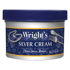 Wright's 014 Silver Cream, 8 oz Jar, Paste, Mild, Pink