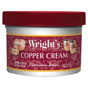 Wright's 340 Copper Cream, 8 oz Jar, Paste, Mild, Off-White