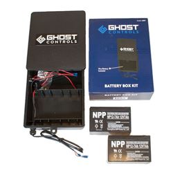 Ghost Controls ABBT2 Battery Box Kit, 12 V Battery, Lead-Acid 