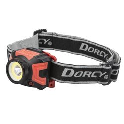 Dorcy Ultra HD 41-4335 Headlamp, AAA Battery, Alkaline Battery, LED Lamp, 530 Lumens, Spot Beam, 105 m Beam Distance 