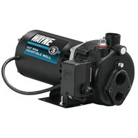 Wayne CWS100 Jet Pump, 120/240 V, 1 hp, 3/4 in Connection, 90 ft Max Head, 1056 gph, Cast Iron 