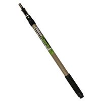Wooster R097 Painting Extension Pole, 1 to 2 ft L, Fiberglass, Black/Silver 