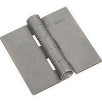 National Hardware N273-896 Door Hinge, Steel, Plain Steel, Tight Pin, 70 lb 