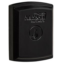National Hardware N109-080 Gate Lock, Black 