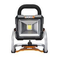 WORX WX026L Work Light, 20 V, Lithium-Ion Battery, LED Lamp, 1500 Lumens 