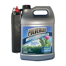 Pulverize PWG-B-128-S Ready-to-Use Weed and Grass Killer, Liquid, Spray Application, 1 gal 