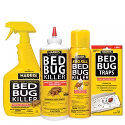 Harris BB-KIT Bed Bug Value Kit, Bed Posts, Box Springs, Carpets, Linens, Mattresses 
