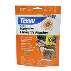 TERRO T1210 Mosquito Larvacide Pouch, 3.5 oz 