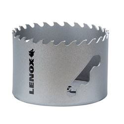 Lenox Speed Slot LXAH3 Hole Saw, 3 in Dia, Carbide Cutting Edge 