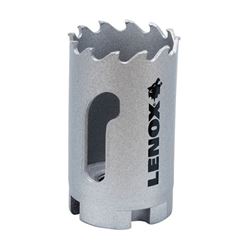 Lenox Speed Slot LXAH3138 Hole Saw, 1-3/8 in Dia, Carbide Cutting Edge 