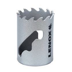 Lenox Speed Slot LXAH3158 Hole Saw, 1-5/8 in Dia, Carbide Cutting Edge 