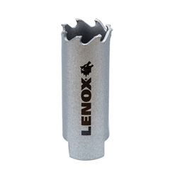 Lenox Speed Slot LXAH334 Hole Saw, 3/4 in Dia, Carbide Cutting Edge, 1/2 in Pilot Drill 