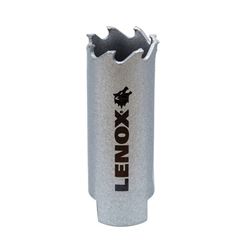 Lenox Speed Slot LXAH378 Hole Saw, 7/8 in Dia, Carbide Cutting Edge, 3/4 in Pilot Drill 