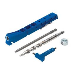 Kreg KPHJ310 Pocket Hole Jig, 1/2 to 1-1/2 in Clamping, 1-Guide Hole, Nylon/Steel/Thermoplastic Elastomer 