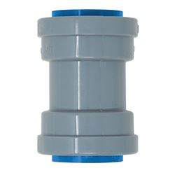 Southwire SIMPush 65083601 Conduit Coupling, 1 in Push-In, 1.92 in Dia, 2.54 in L, PVC 