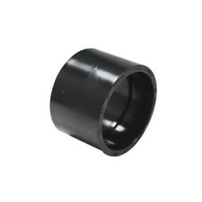 Canplas 103001BC Pipe Coupling, 1-1/2 in, Hub, ABS, Black, 40 Schedule