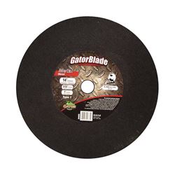 GatorBlade 9685 Cut-Off Wheel, 14 in Dia, 3/32 in Thick, 1 in Arbor 