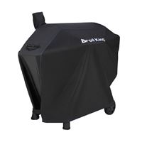 Broil King 67069 Premium Grill Cover, 61 in W, 24 in D, 45 in H, Polyester Fabric/PVC, Black 