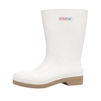 XTRATUF Shrimp Series 75136-M9 Boots, 9, M W, White, PVC Upper 