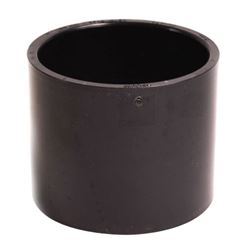 Thrifco Plumbing 6793003 Pipe Coupling, 3 in, Hub, ABS, Black, 40 Schedule 