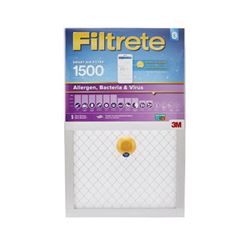 Filtrete S-2012-4 Smart Air Filter, 24 in L, 24 in W, 12 MERV, 1500 MPR 4 Pack 