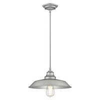 Westinghouse Iron Hill Series 6354600 Pendant Light, 120 V, 1-Lamp, Incandescent, LED Lamp, Steel Fixture 