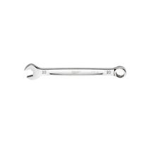 Milwaukee 45-96-9520 Combination Wrench, Metric, 20 mm Head, 10.31 in L, 12-Point, Steel, Chrome 