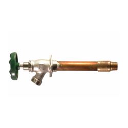 arrowhead 455-08LF Frost-Free Standard Wall Hydrant, 1/2 x 3/4 in Connection, FIP x MIP x Male Hose Thread 