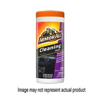 ARMOR ALL 17497C Cleaning Wipes, 7 in L, 8 in W, Characteristic, Effective to Remove: Dust, Ground-in Dirt, Grime 