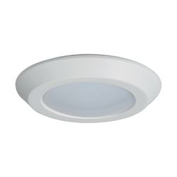 Halo BLD6 Series BLD606930WHR Recessed Lighting Trim, 6 in Dia Recessed Can, Metal Body, White 