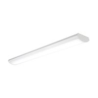 Metalux WPLD Series 4WPLD3130R9 Linear Wraparound Fixture, 0.31 A, 120 V, 37 W, LED Lamp, 3000 Lumens 
