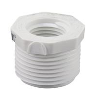 IPEX 435701 Reducing Bushing, 1 x 1/2 in, MPT x FPT, White, SCH 40 Schedule, 150 psi Pressure 