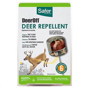 Safer Deer Off 5962 Deer Repellent Station, Weatherproof, Repels: Deer
