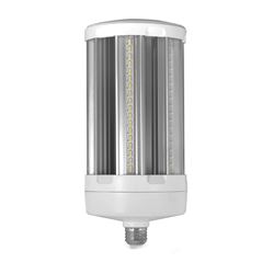 Feit Electric C10000/5K/LEDG2 LED Bulb, Corn Cob, 500 W Equivalent, E26 Lamp Base, Clear, Daylight Light, Pack of 4 