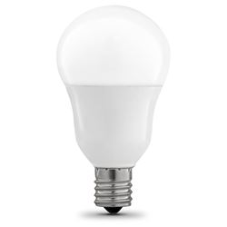 Feit Electric BPA1560N/950CA/2 LED Bulb, General Purpose, A15 Lamp, 60 W Equivalent, E17 Lamp Base, Dimmable, White, Pack of 6 