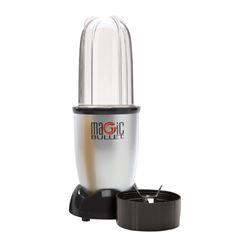 Magic Bullet MBR-0301 Personal Blender Set, 18 oz Bowl, 250 W, 1 -Speed, Stainless Steel, Silver 