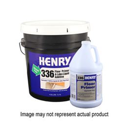 Henry 336 Series 12054 Floor Primer and Latex Liquid Additive, 1 qt, Milky White, Liquid, Pack of 12 
