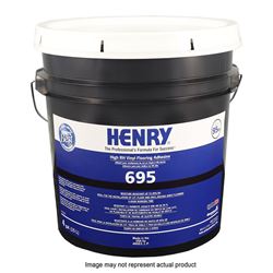Henry 695 Series 32079 Flooring Adhesive, Paste, Mild, 1 gal, Pack of 4 