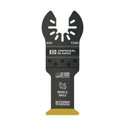 Imperial Blades ONE FIT IBOAT336-25 Oscillating Tool Blade, 1-1/4 in, Bi-Metal 