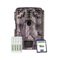 Moultrie MCG-14002 Trail Camera Bundle, 30 MP Resolution, Custom Segment Display, Illumi-Night Sensor, SD Card Storage 