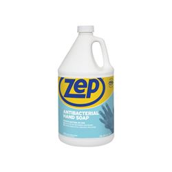 Zep R46124 Antibacterial Hand Soap, Viscous Liquid, Clean, 128 oz Bottle 4 Pack 