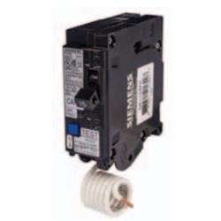 Siemens QA115AFCN Circuit Breaker, AFCI, Combination, Low Voltage, 15 A, 1 -Pole, 120 V, Plug Mounting 